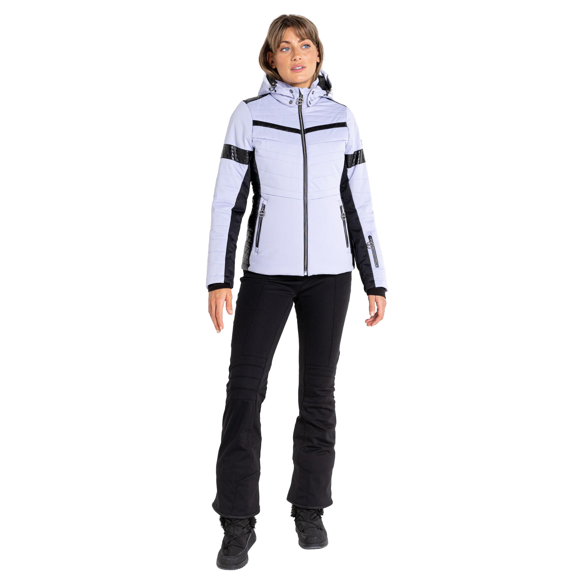 Blouson De Ski DYNAMICAL Femme (Gris Clair / Noir) 4/5