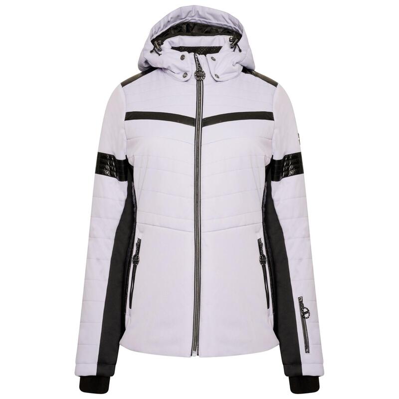 Blouson de ski DYNAMICAL Femme (Gris clair / Noir)