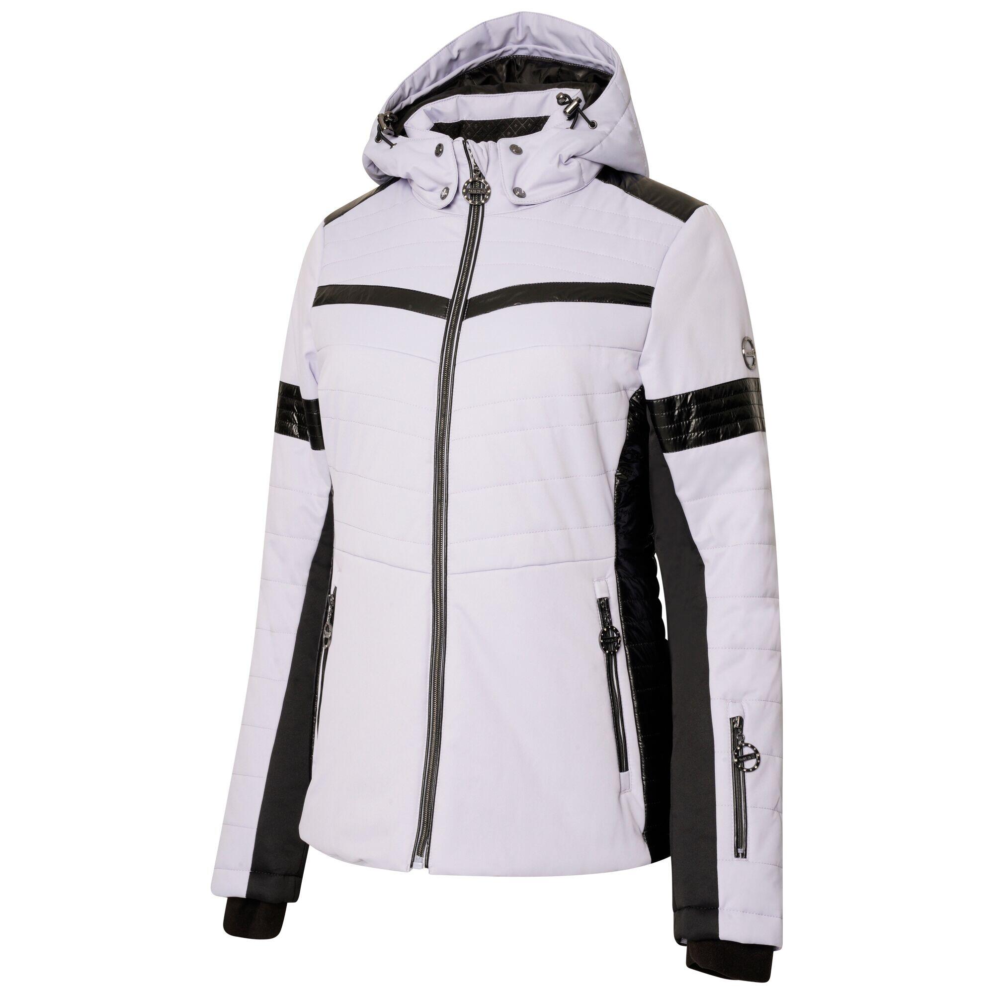 Blouson De Ski DYNAMICAL Femme (Gris Clair / Noir) 3/5