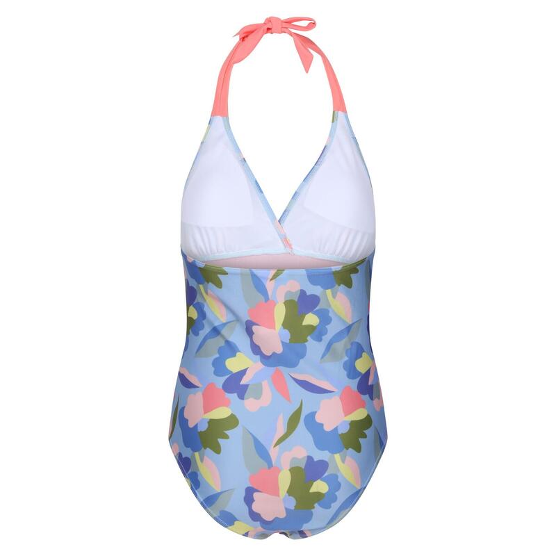 Maillot de bain 1 pièce FLAVIA Femme (Bleu / Vert / Rose)