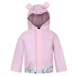 Veste Imperméable Motif/style Peppa Pig Enfant (Rose Clair)
