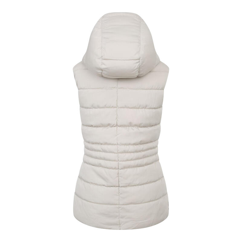 Veste sans manches REPUTABLE Femme (Blanc cassé)