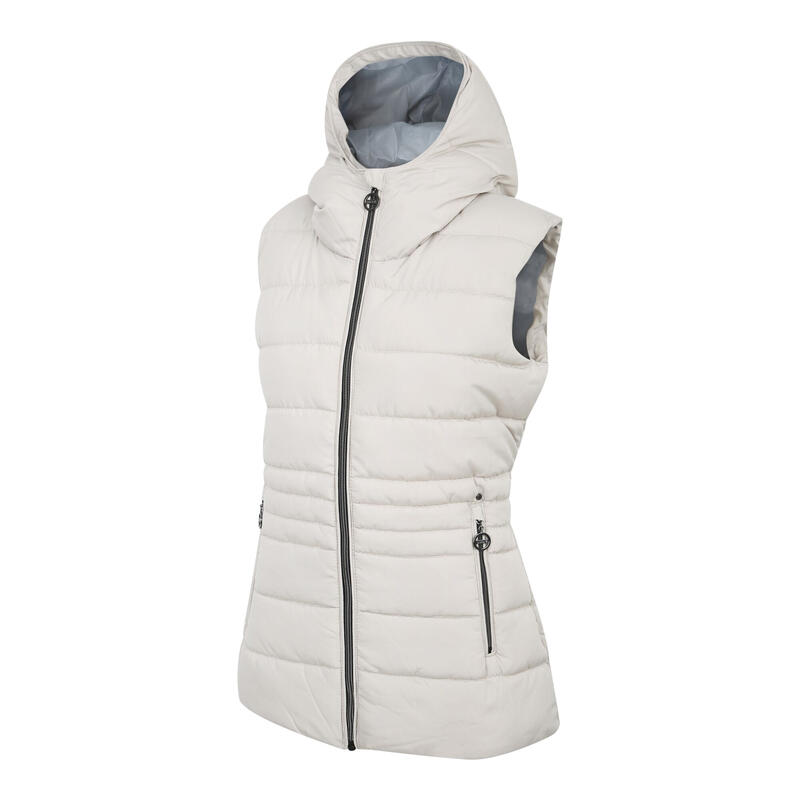 Veste sans manches REPUTABLE Femme (Blanc cassé)