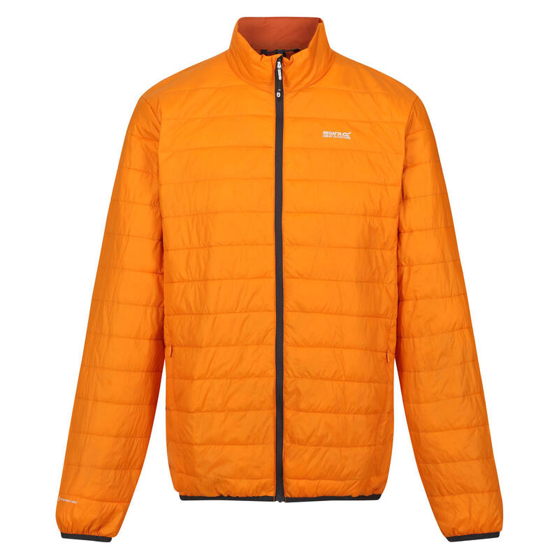 Chaqueta Aislante Hillpack Acolchado para Hombre Cáscara de Naranja, Cobre