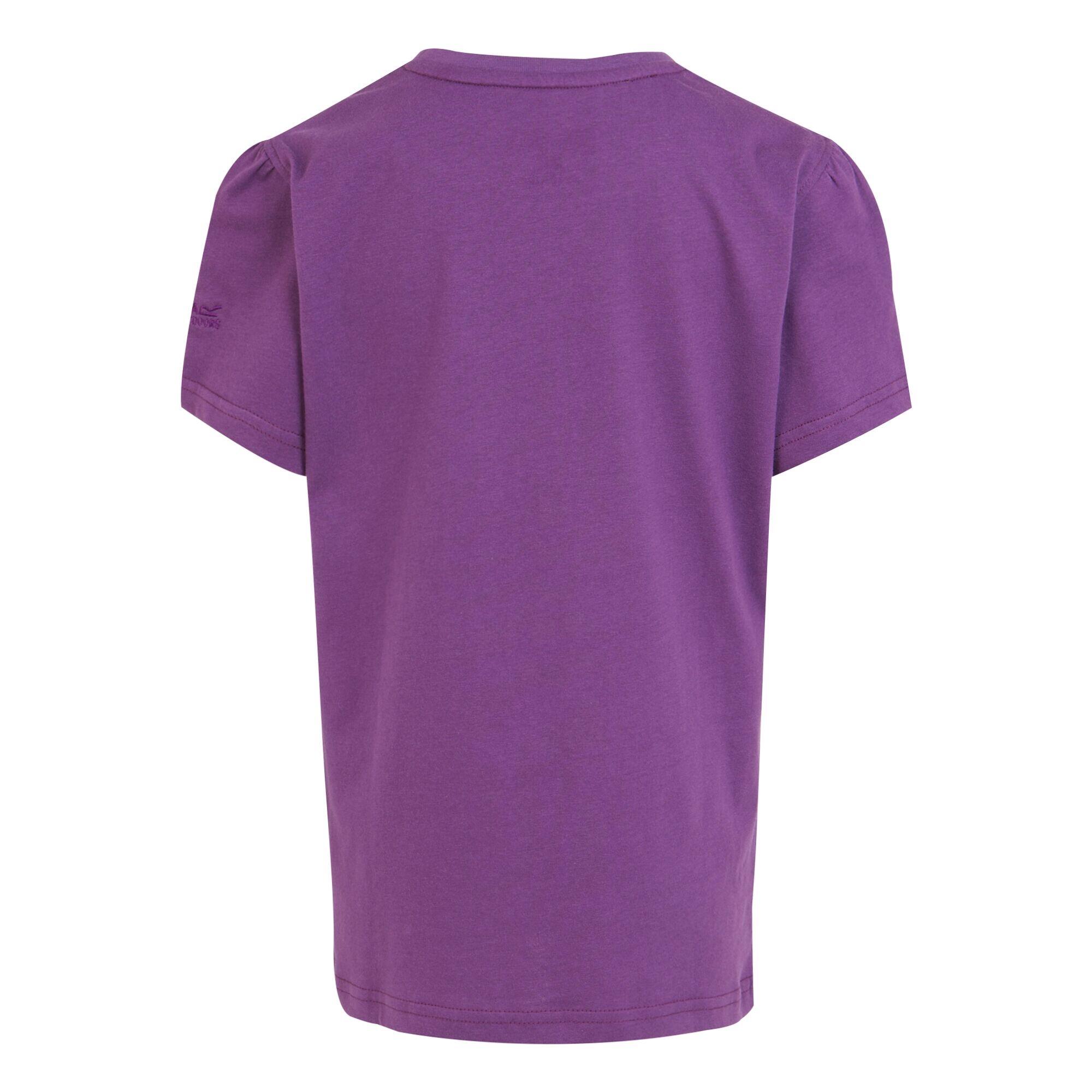"Bosley VII" TShirt für Kinder Abendlicht Violett 2/5