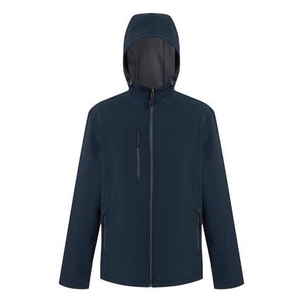 Veste Softshell Homme (Bleu Marine / Gris Phoque)