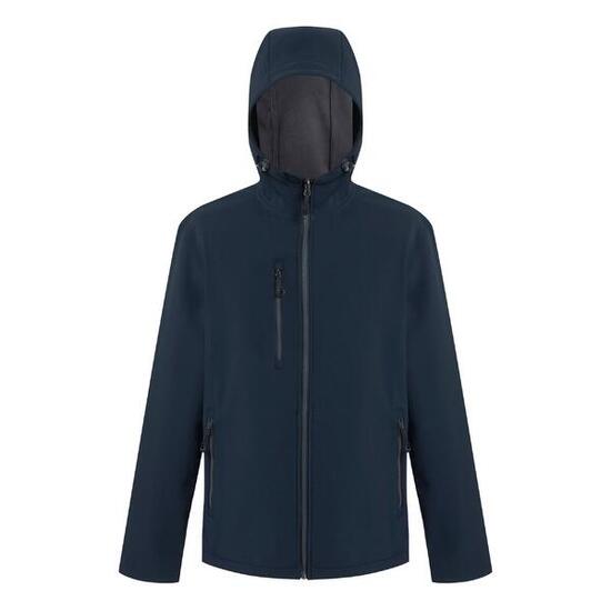 Veste Softshell Homme (Bleu Marine / Gris Phoque)