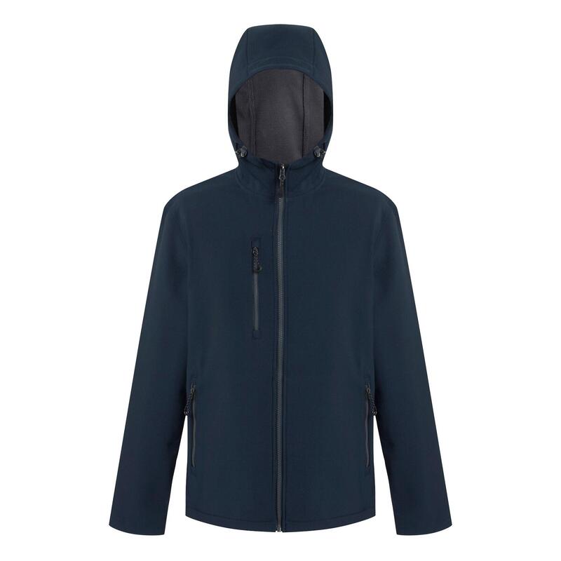 Veste Softshell Homme (Bleu Marine / Gris Phoque)