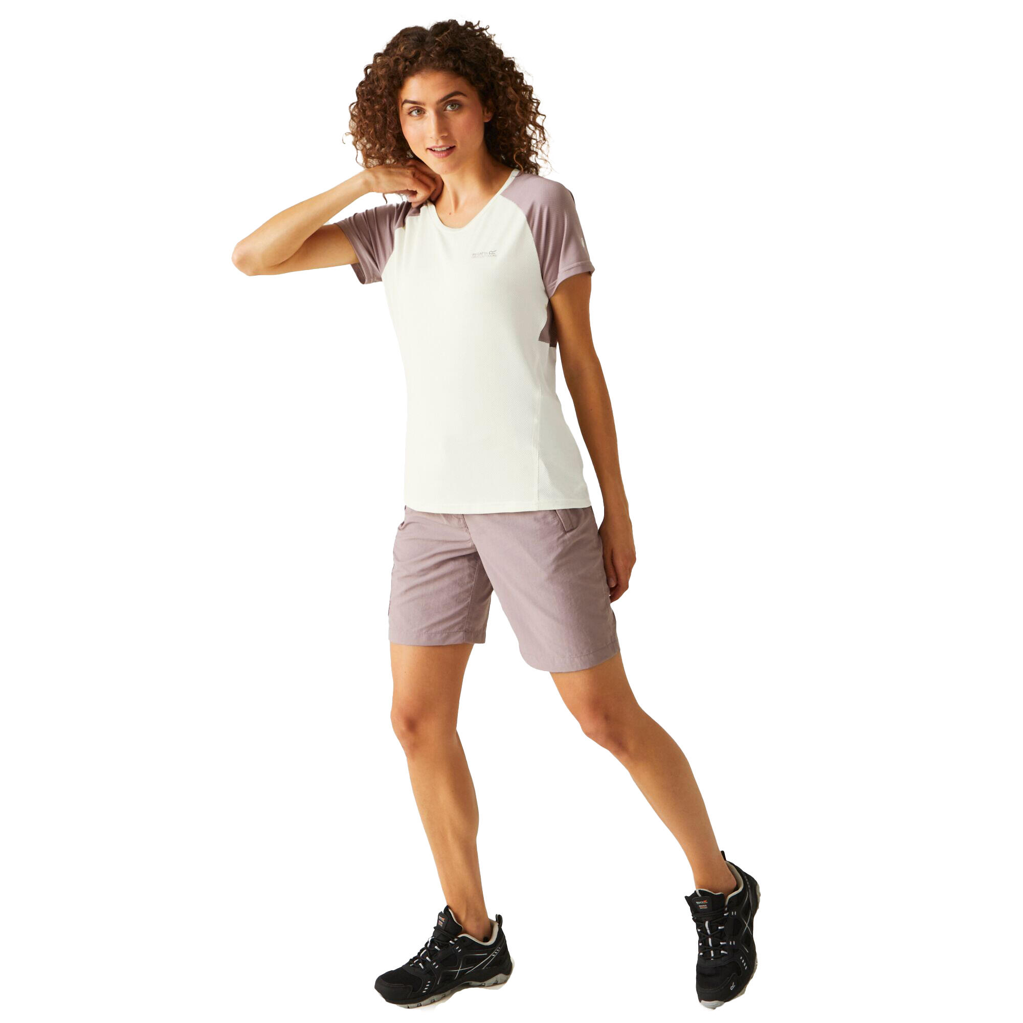 Maglietta Donna Regatta Emera Bianco Erica 4/5