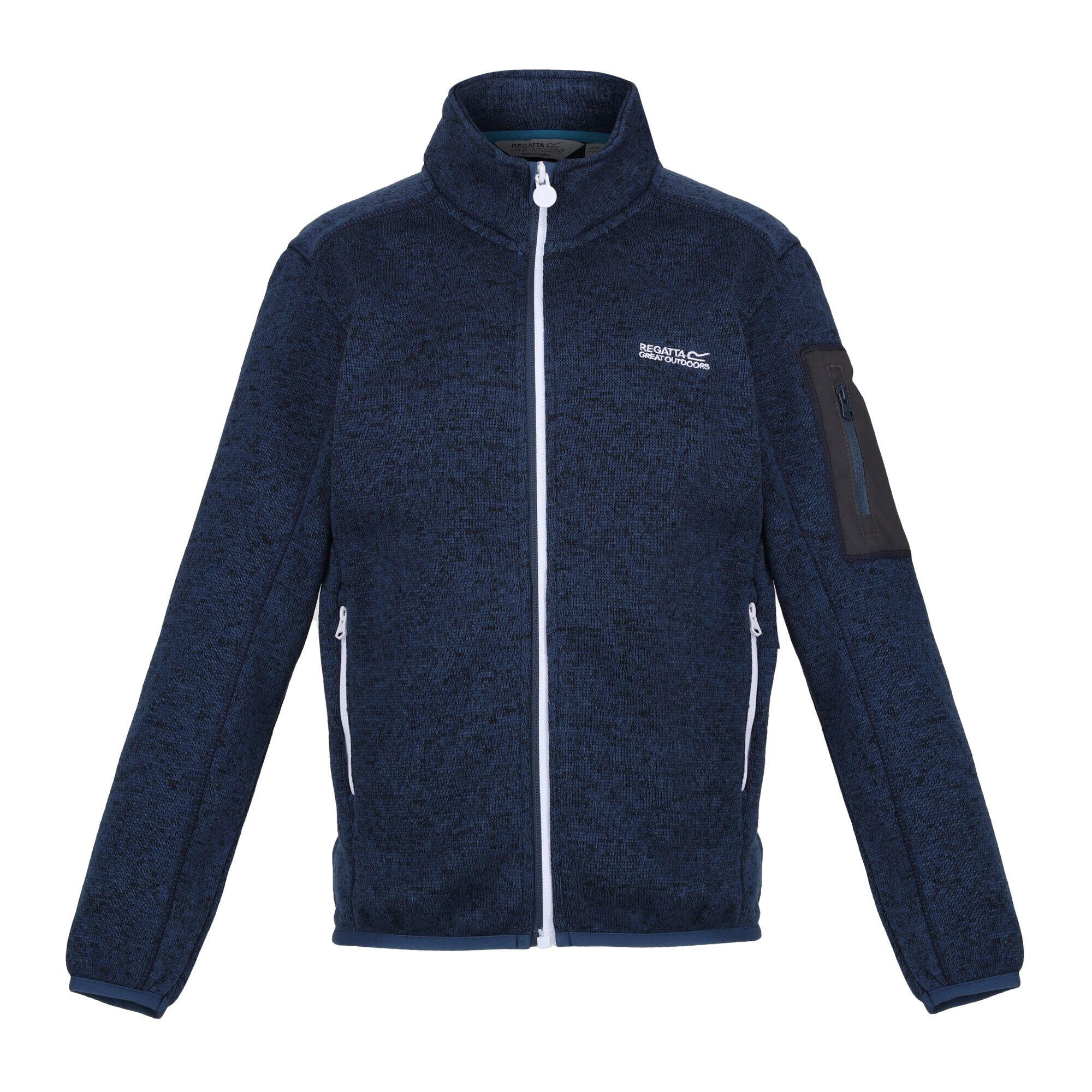 REGATTA Kinder/Kinder Newhill Fleece Jas (Blauwe Vleugel)