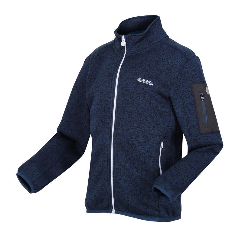 Kinder/Kinder Newhill Fleece Jas (Blauwe Vleugel)