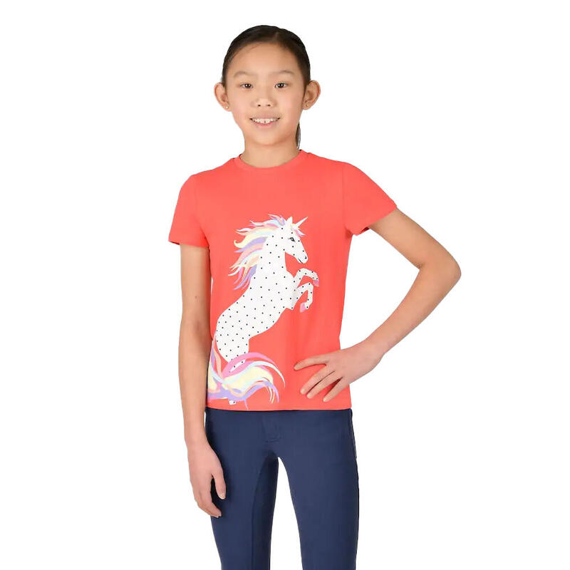 Tshirt TILLY Fille (Corail)