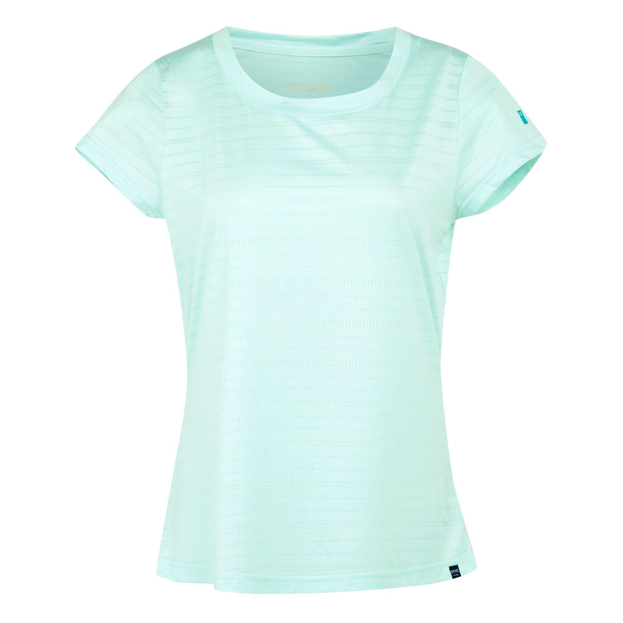 REGATTA Womens/Ladies Limonite VII TShirt (Bleached Aqua)