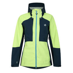 Veste Imperméable ASSURING Femme (Vert Clair / Denim Sombre)