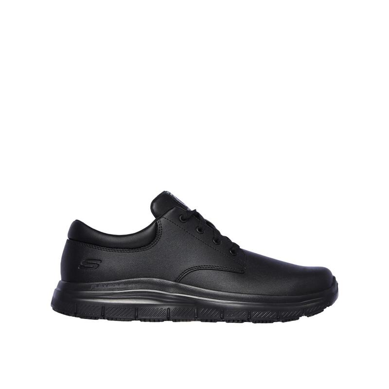 Zapatillas Caminar Hombre Skechers 77513EC_BLK Negras con Cordones