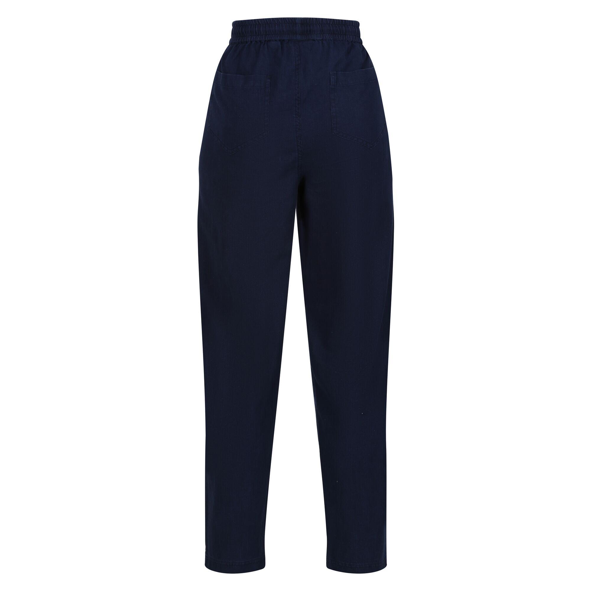 Pantalone Donna Regatta Corso Blu Navy 3/5