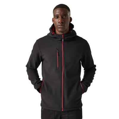 Giacchetta Softshell Uomo Regatta Professional Blu Marina Fodera in Pile