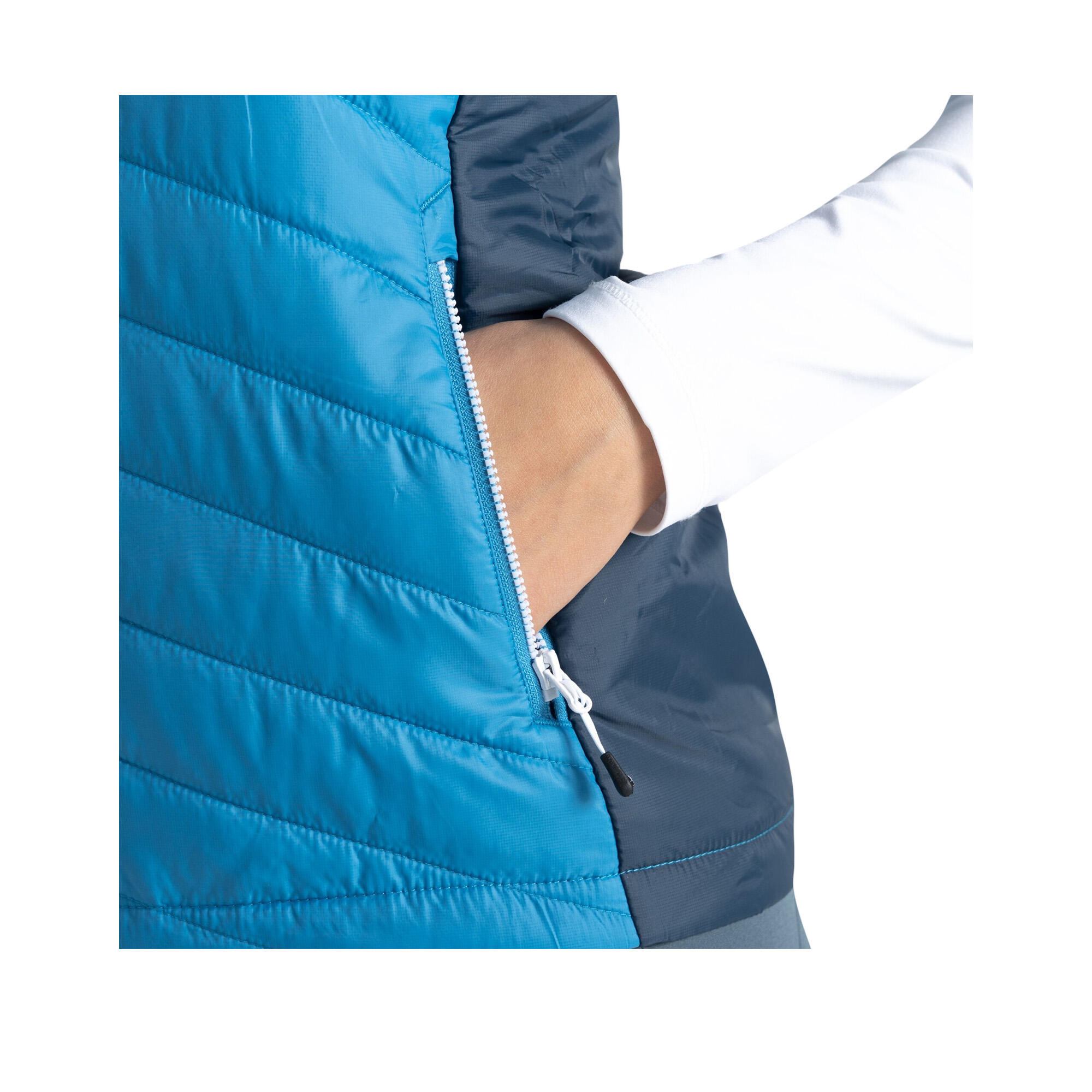 Veste Sans Manches ASCENDING Femme (Bleu De Suéde / Denim Sombre) 4/5