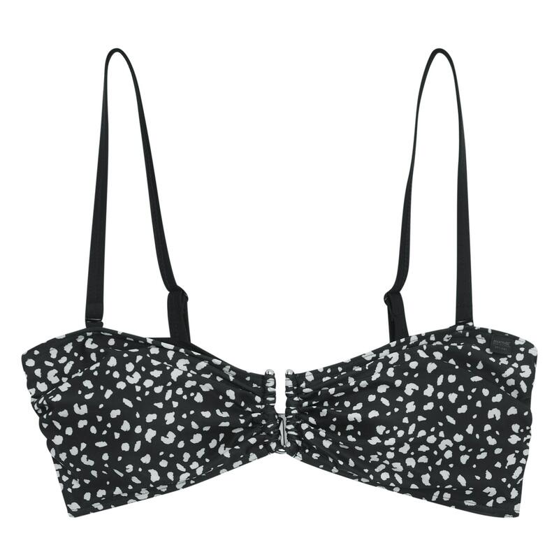 Dames Aceana III Polka Dot Bikini Top (Zwart/Wit)