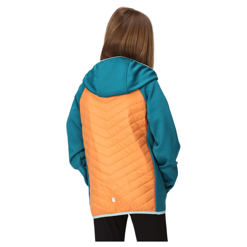 Chaqueta Acolchada Kielder Hybrid VII para Niños/Niñas Gulfstream, Albaricoque