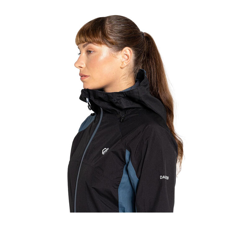 Veste Imperméable TRAVERSING Femme (Noir / Bleu Gris)