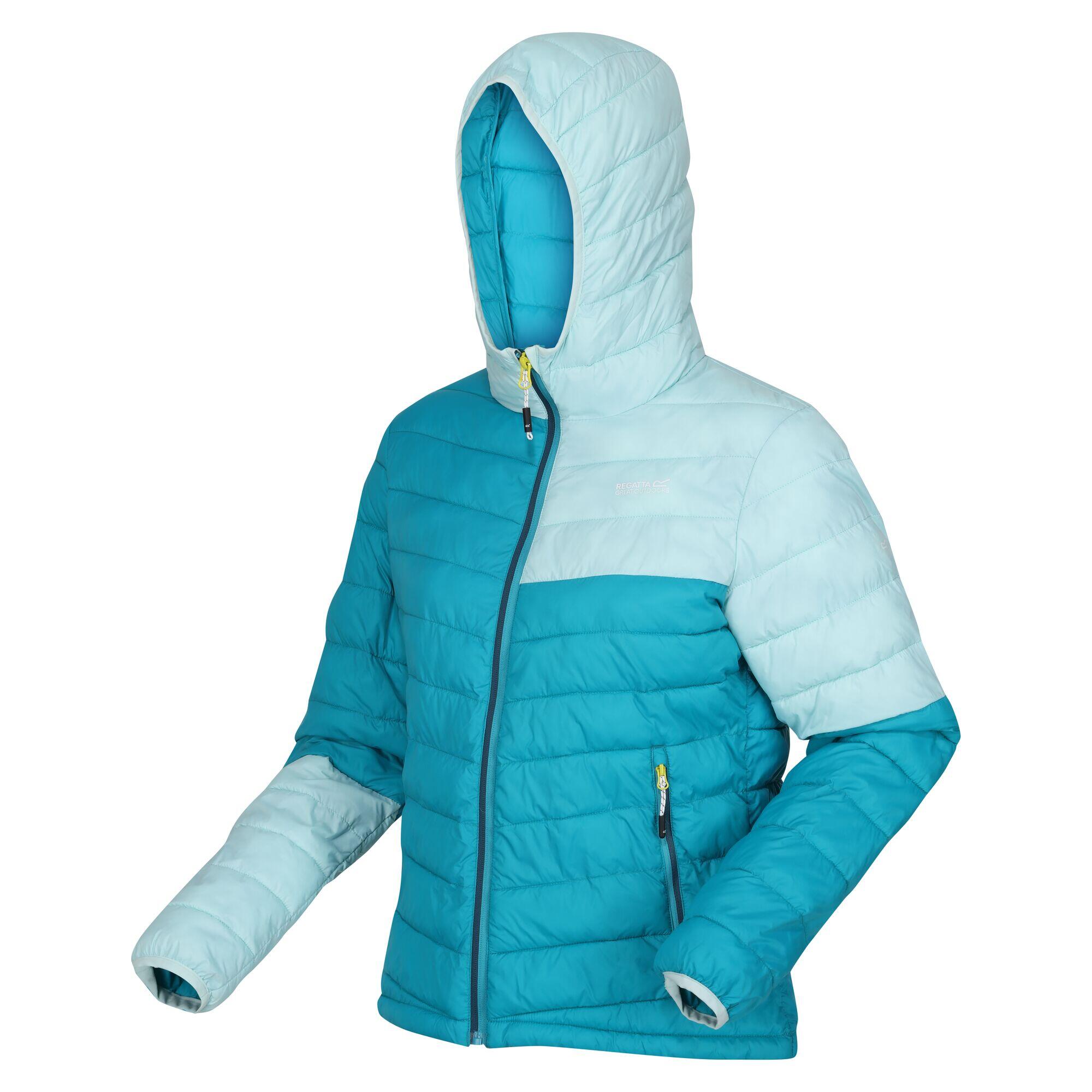 Veste Matelassée HILLPACK Femme (Bleu Tahoe / Turquoise Délavé) 3/5