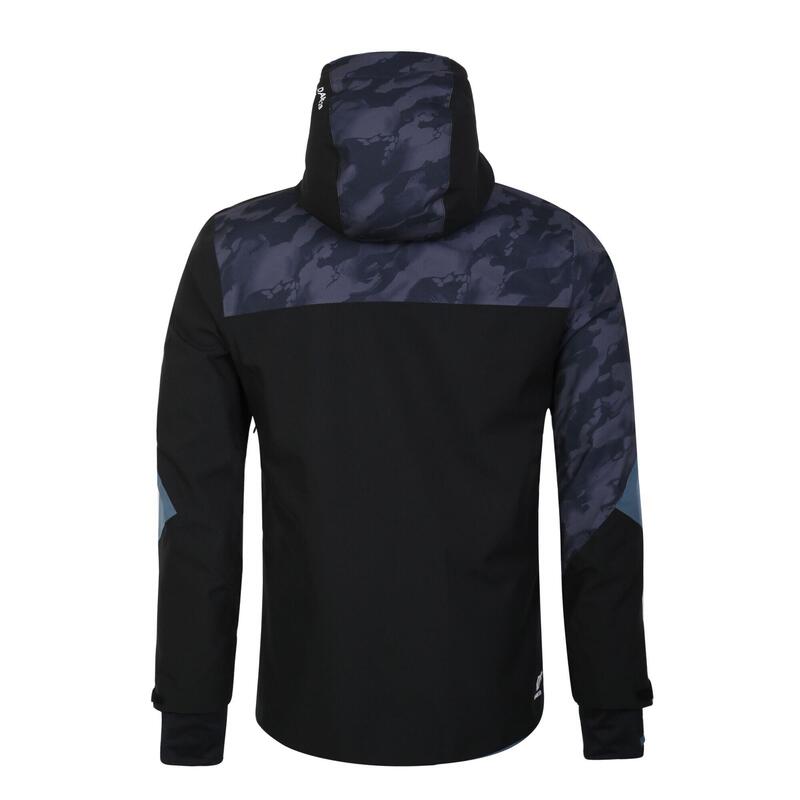 Chaqueta de Esquí Supernova II Camuflaje para Hombre Negro