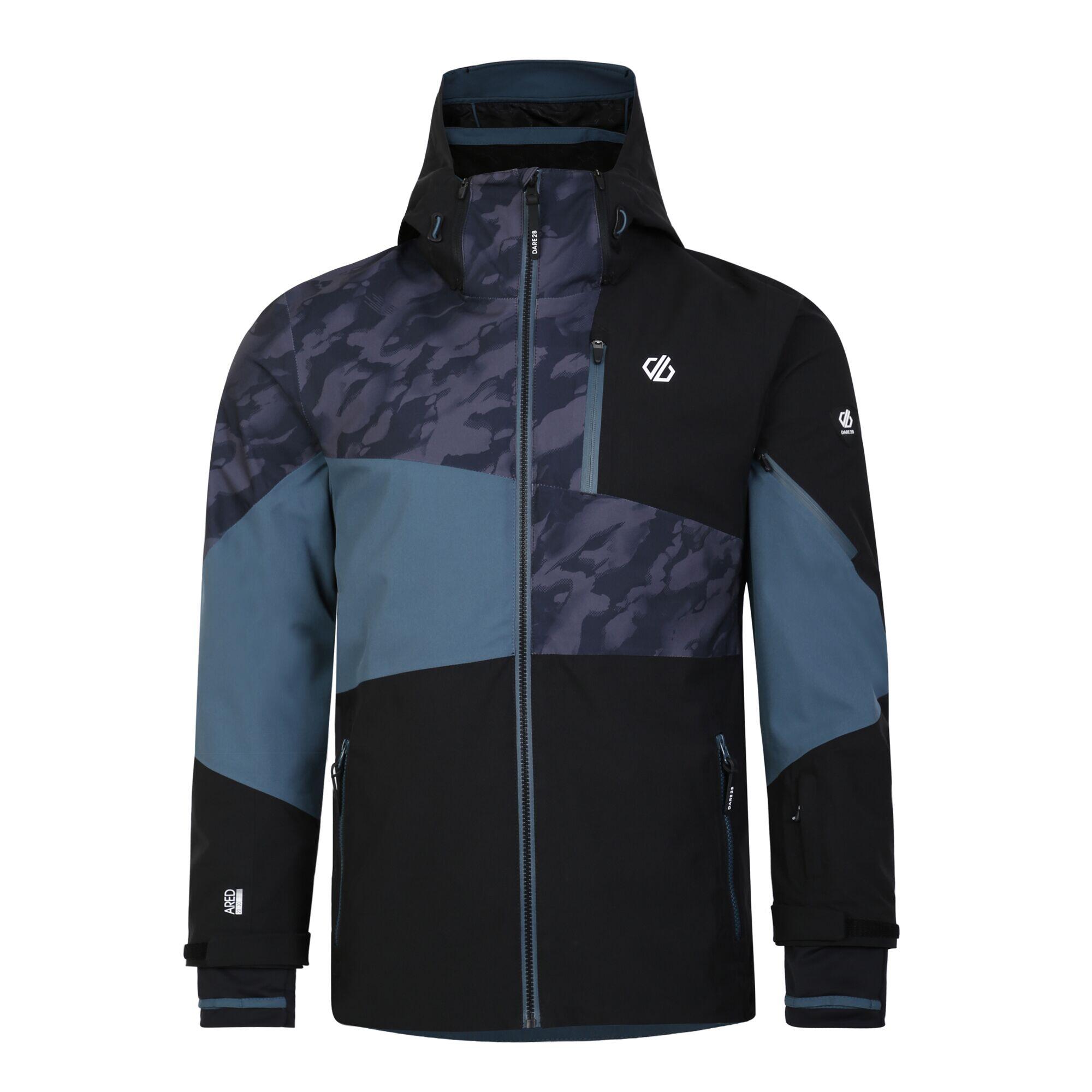DARE 2B Heren Supernova II Camo Ski jas (Zwart)