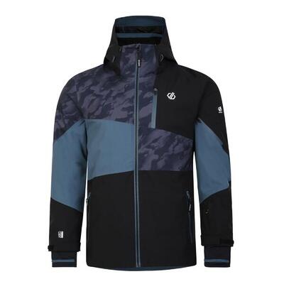 Heren supernova ii camo ski jas (zwart)