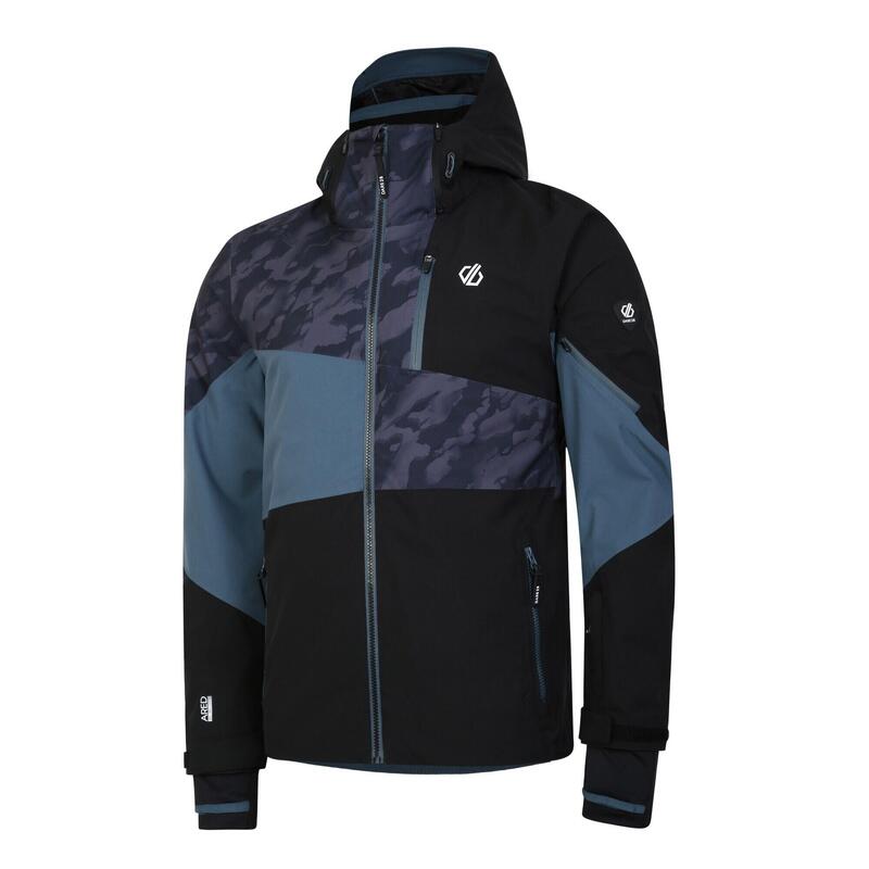 Heren Supernova II Camo Ski jas (Zwart)