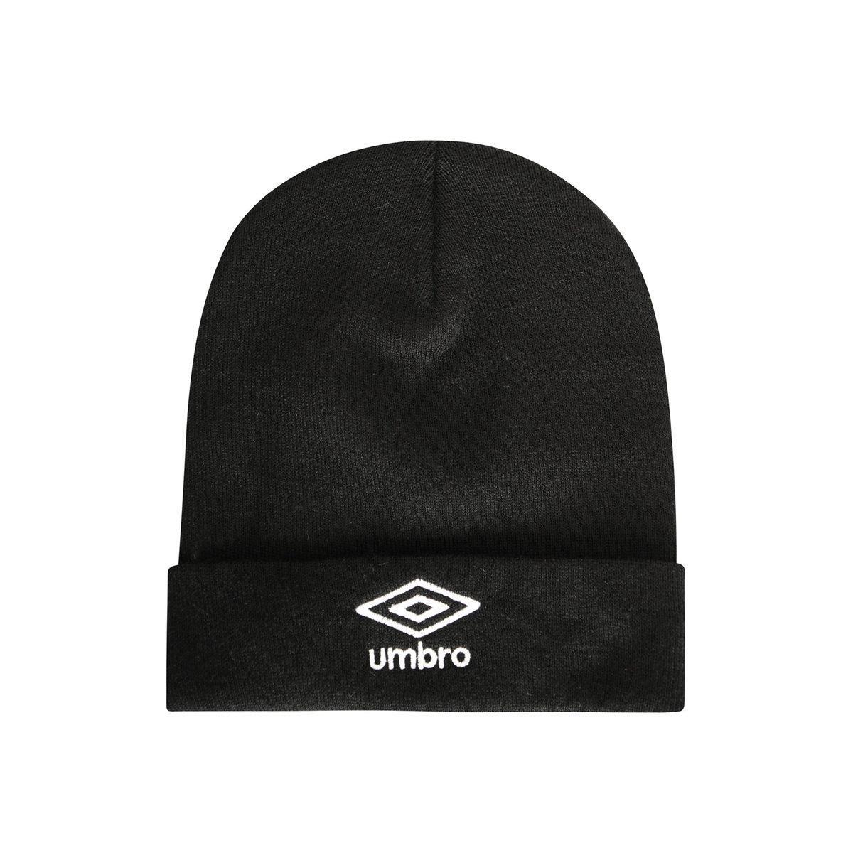 UMBRO Childrens/Kids Logo Beanie (Black)