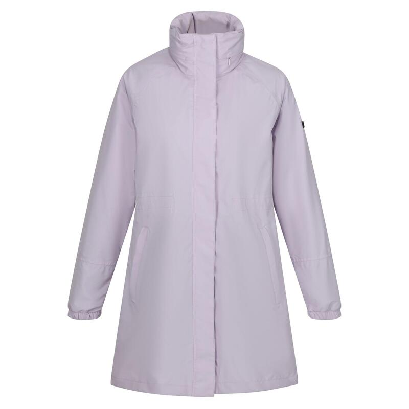 Chaqueta Impermeable Sagano para Mujer Lila Escarcha, Atardecer Morado