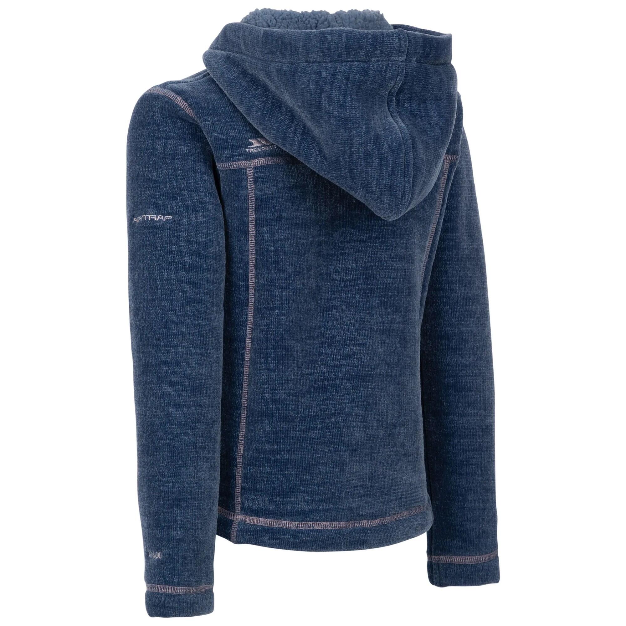 "Cossie" Fleecejacke für Mädchen Jeansblau 2/3