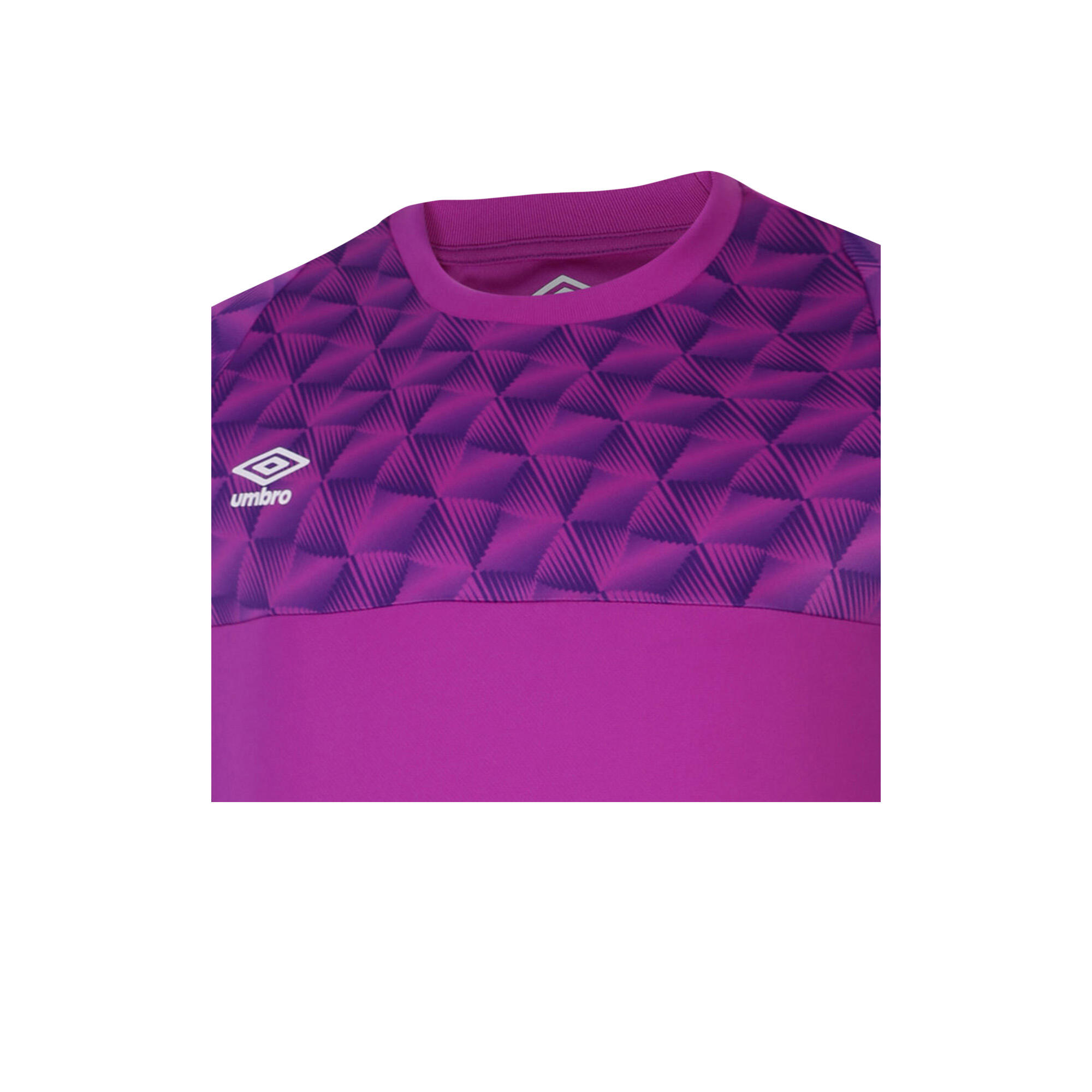 Mens Flux LongSleeved Goalkeeper Jersey (Purple Cactus/Electric Purple/White) 3/3