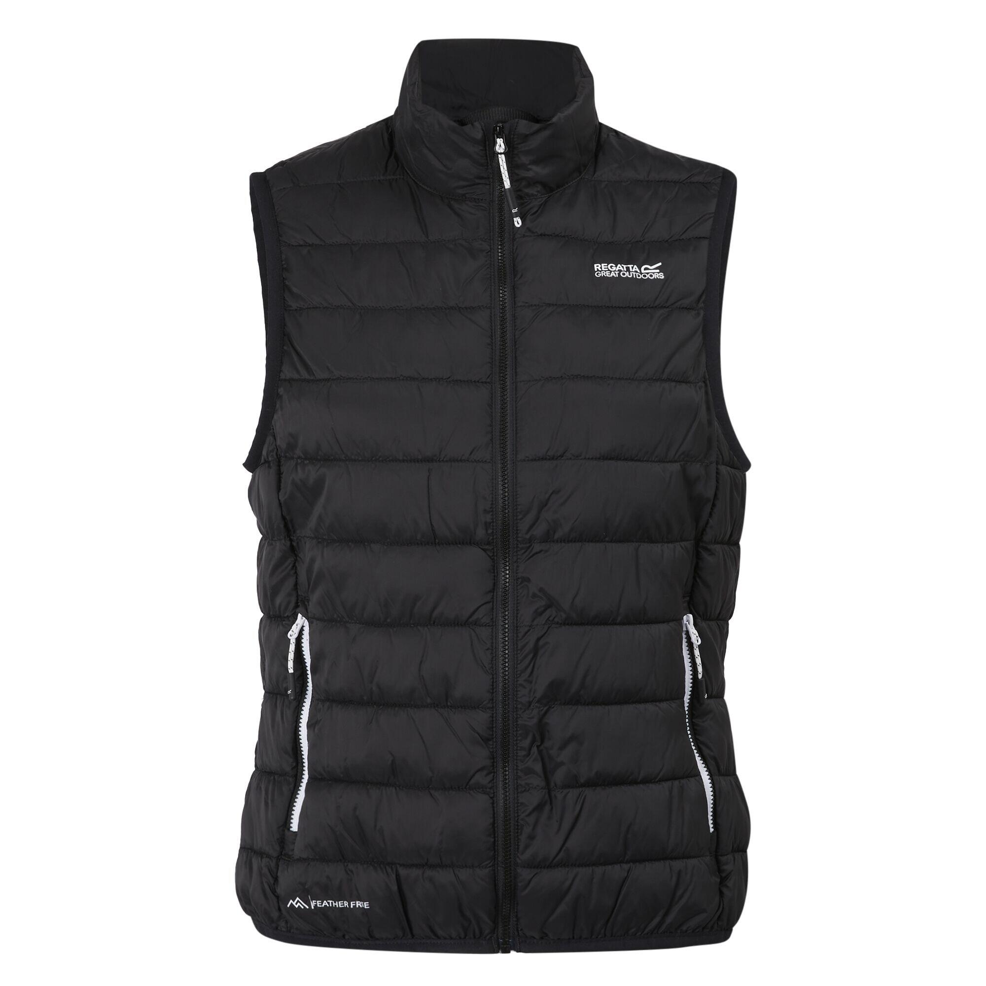 Women's HILLPACK sleeveless jacket (Black)