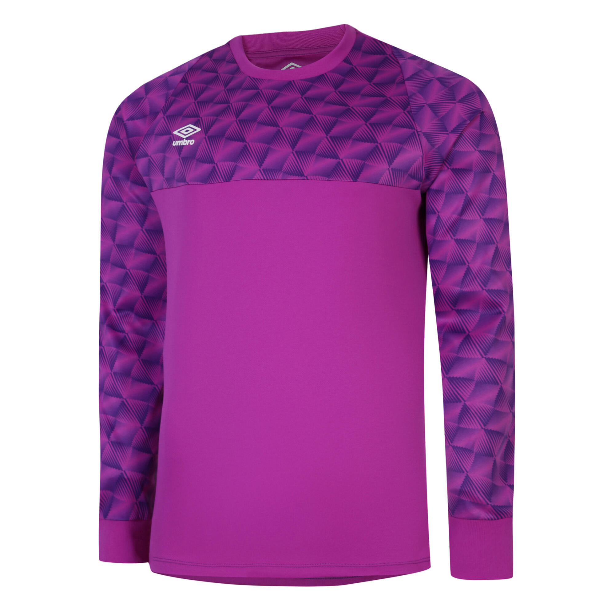 FLUX Kids' Goalkeeper Jersey (Purplish Pink / Purple / White)