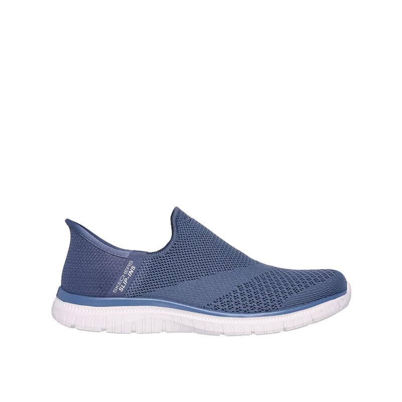 Zapatillas Deportivas Caminar Mujer Skechers 104425_SLT Azules sin Cordones