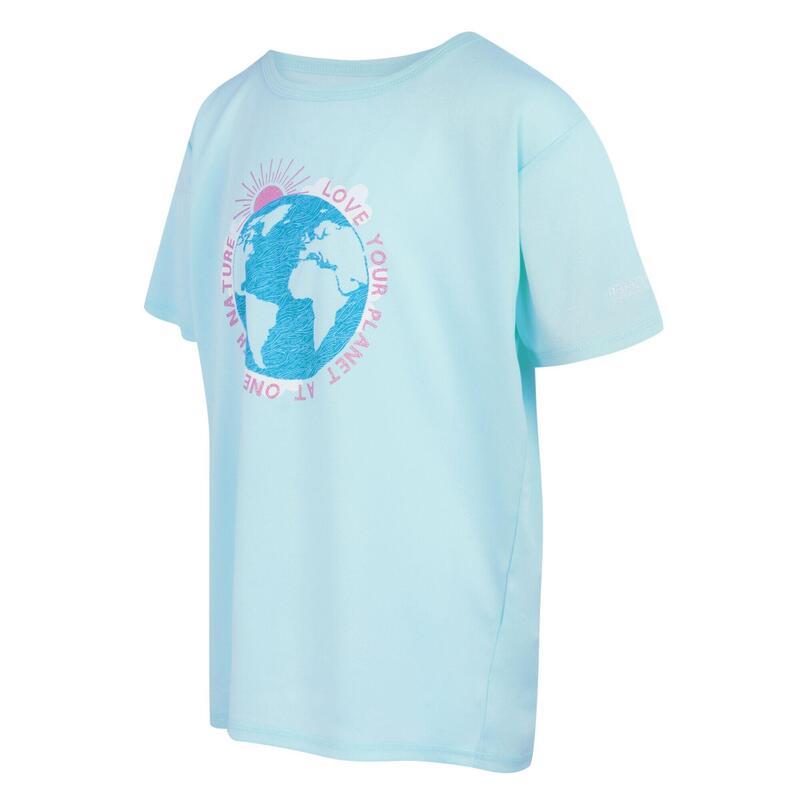 Tshirt ALVARDO Enfant (Turquoise délavé)