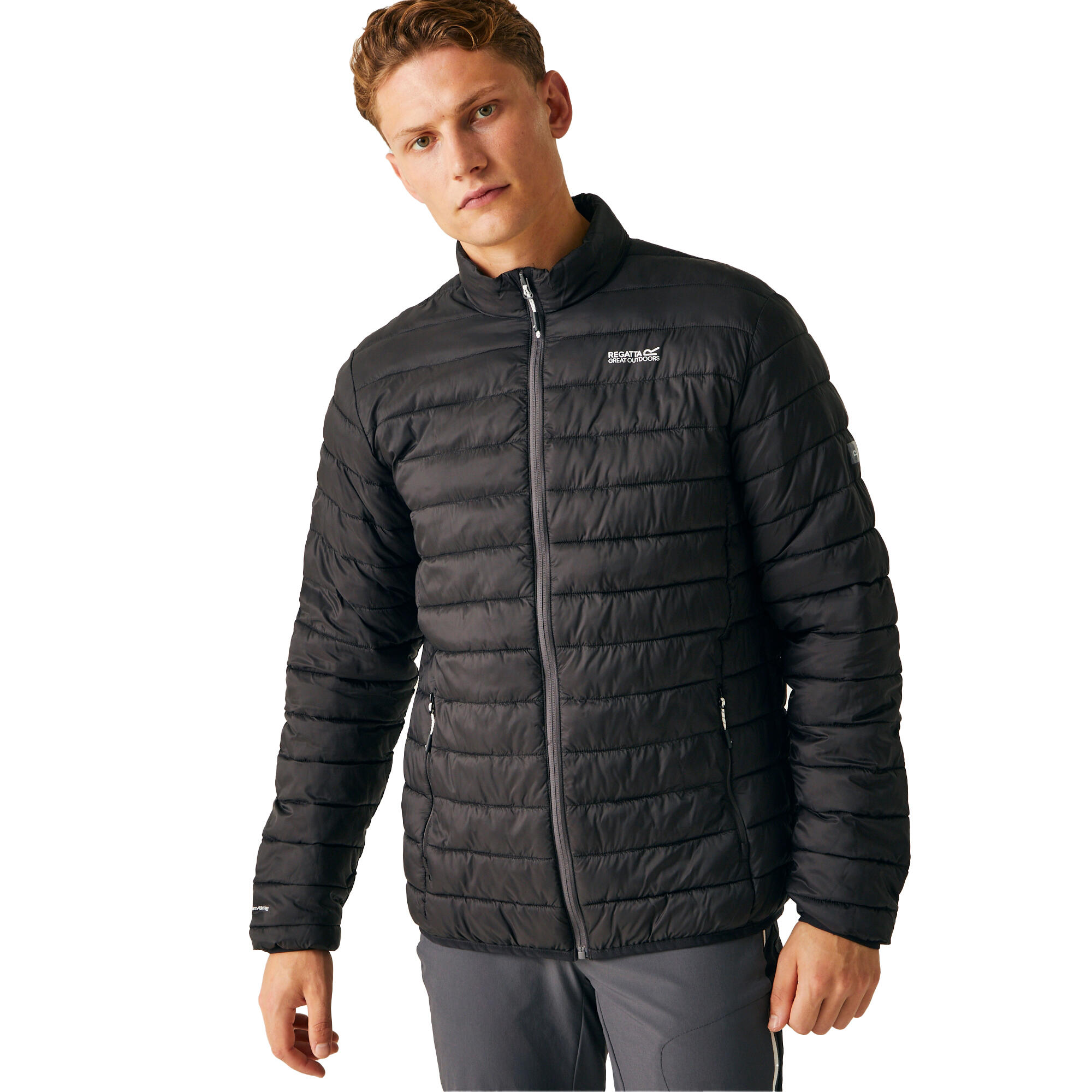 Mens Hillpack II Insulated Jacket (Black) 4/5