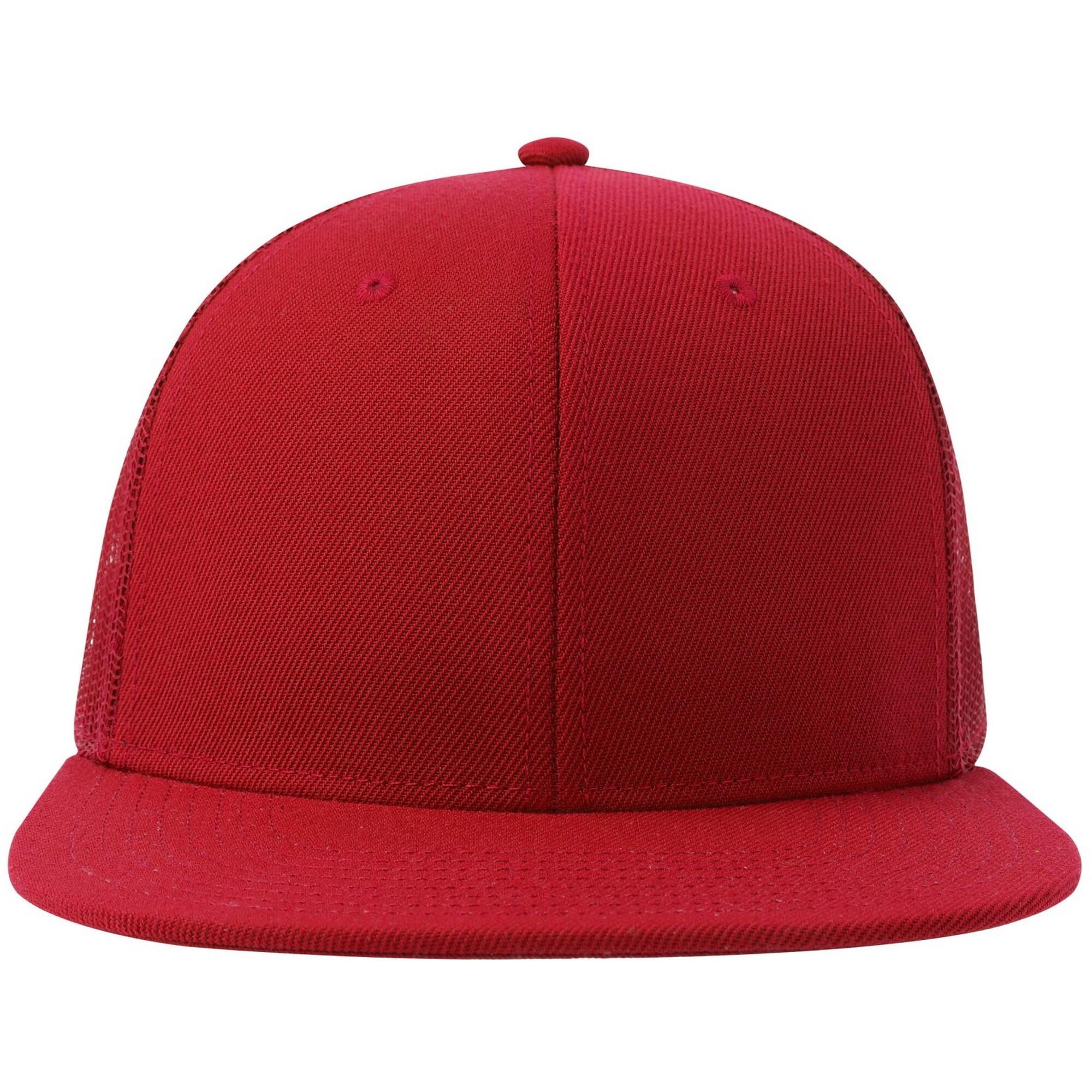 Cappello trucker per adulti (rosso)