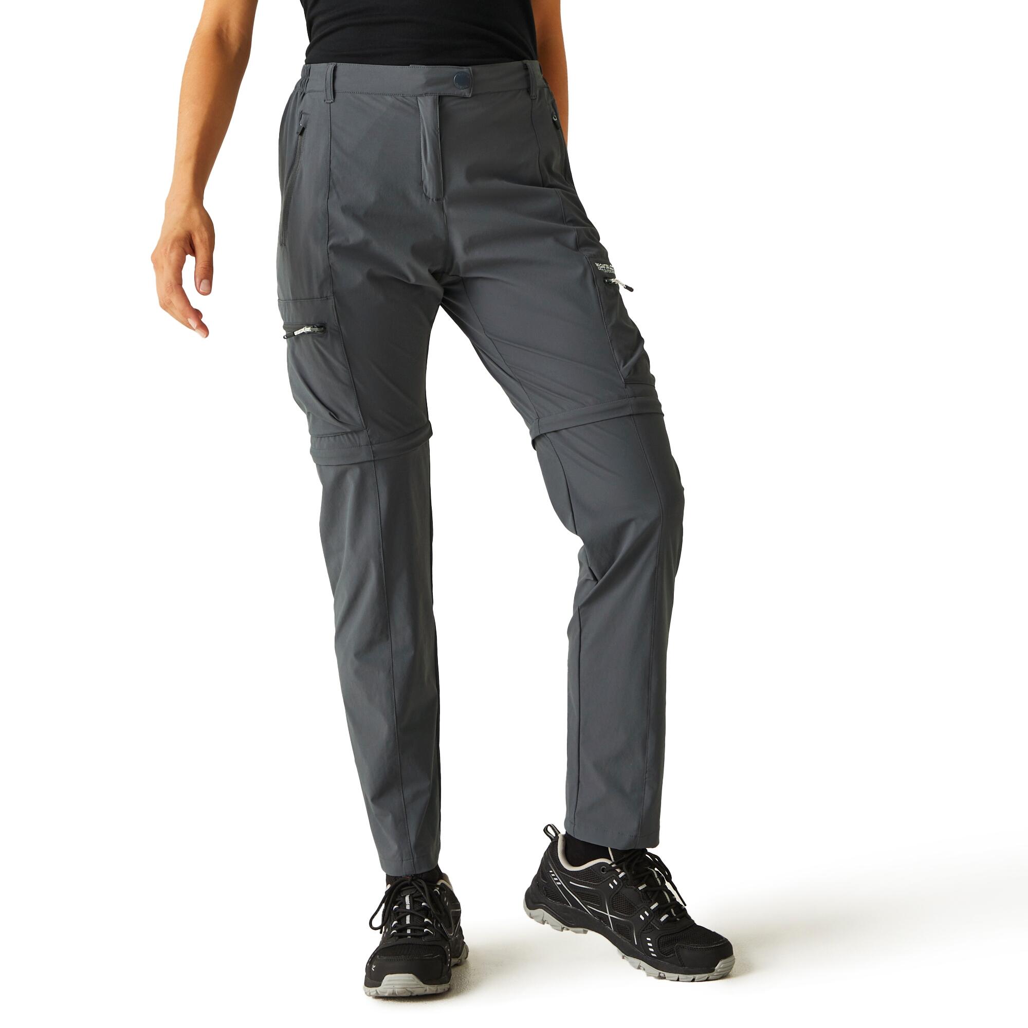 Pantaloni TRAVEL da donna (grigio foca)