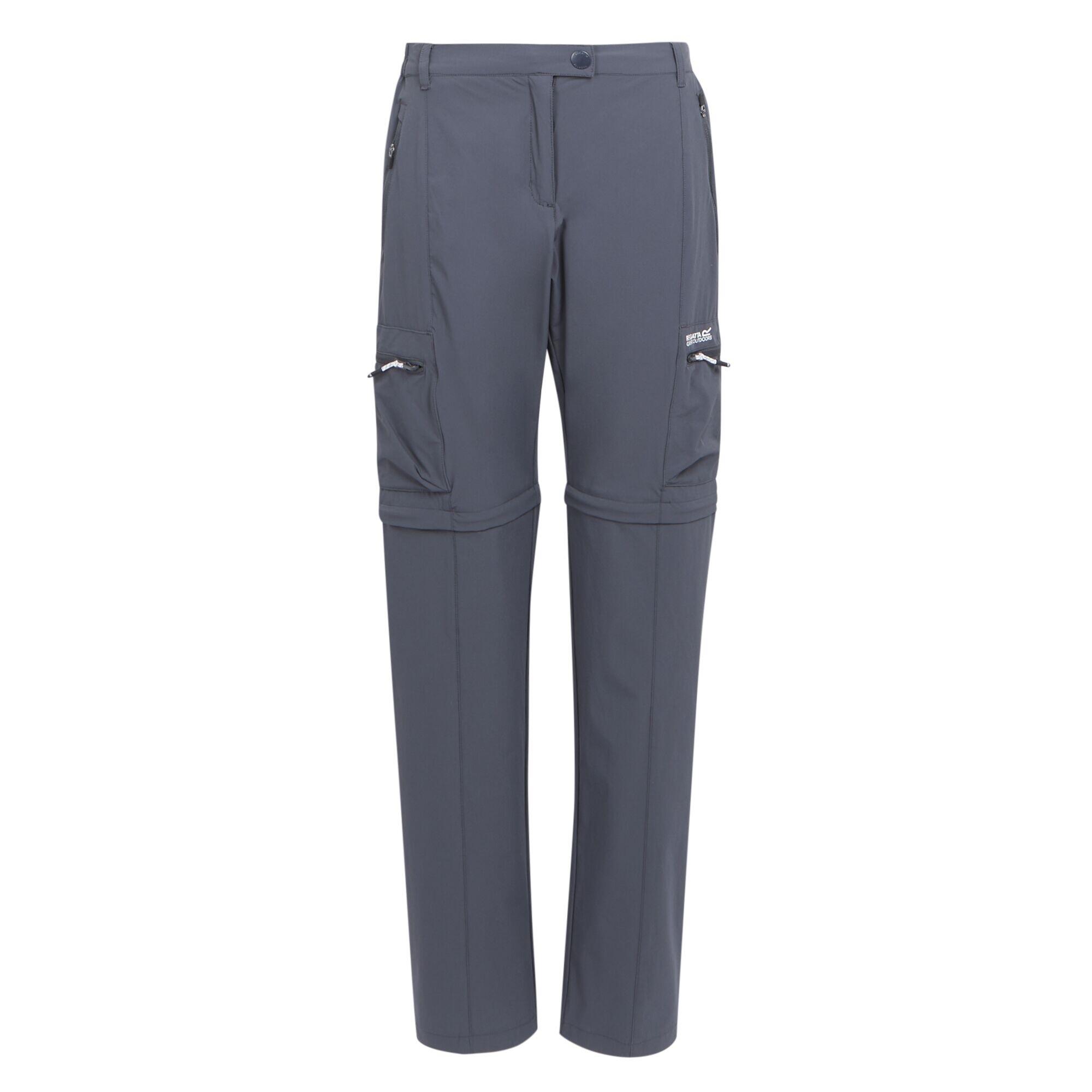 Pantaloni TRAVEL da donna (grigio foca)