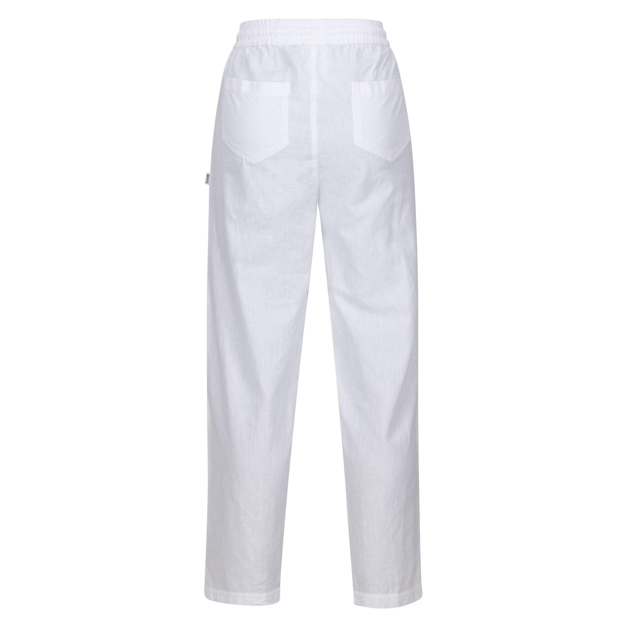 Womens/Ladies Corso Trousers (White) 2/5