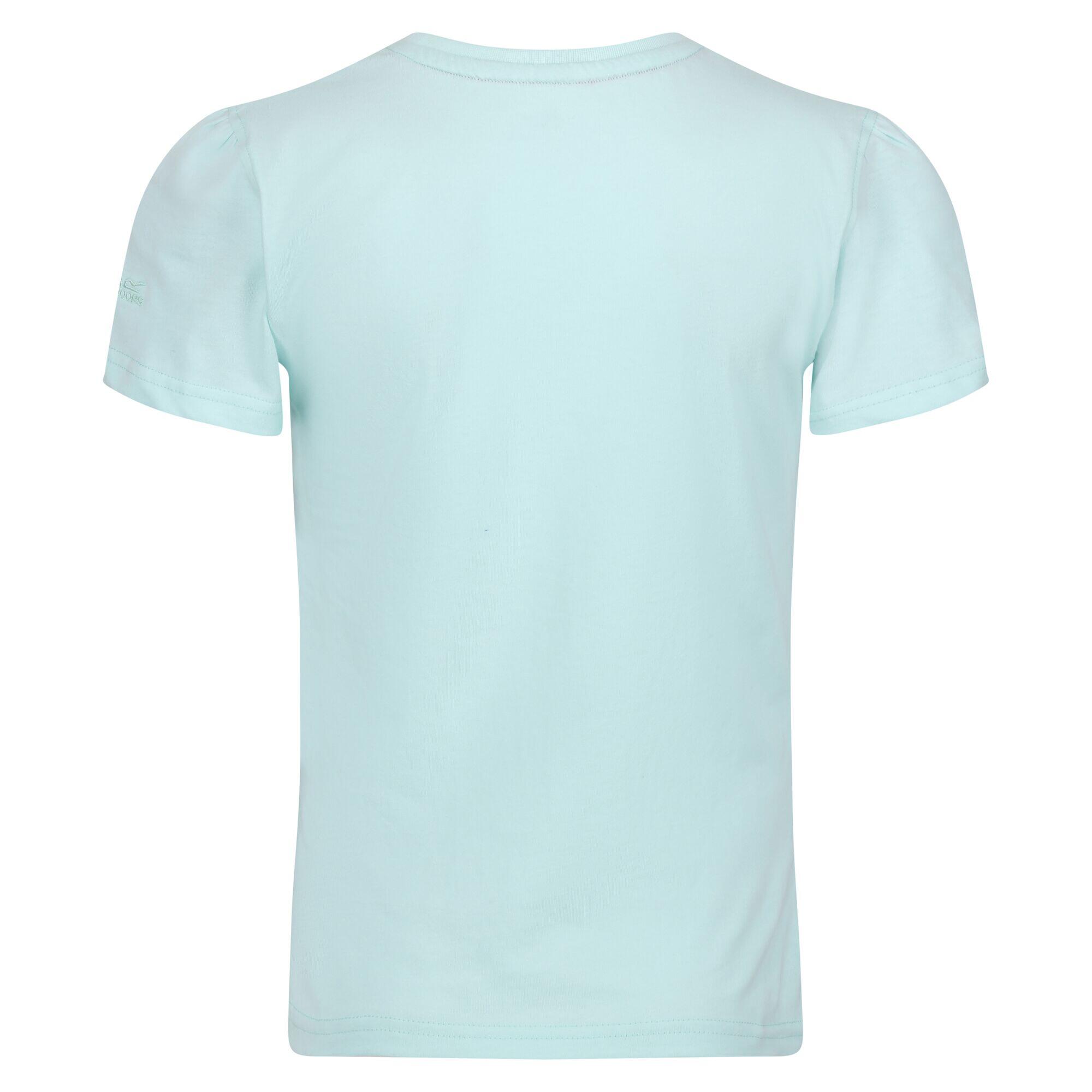 Children's BOSLEY t-shirt (faded turquoise)