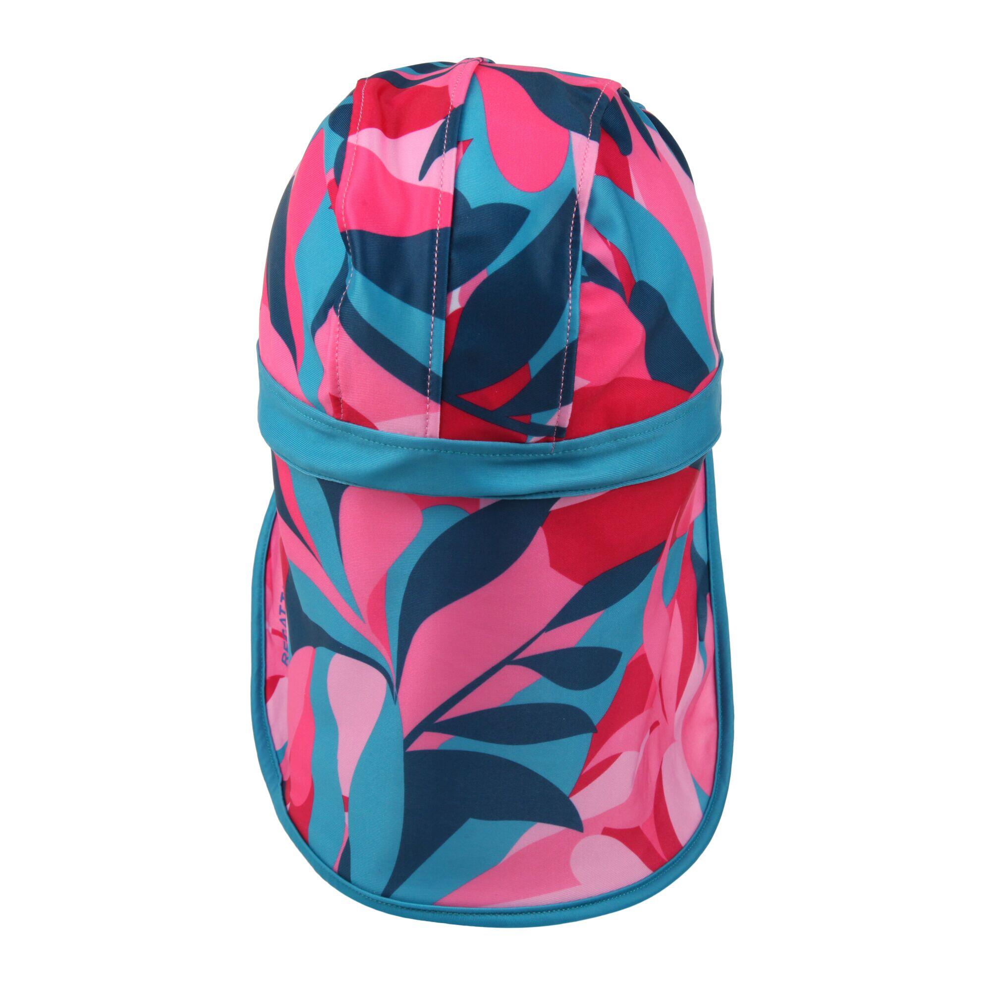 Cappello estivo PROTECT (blu Tahoe / rosa)