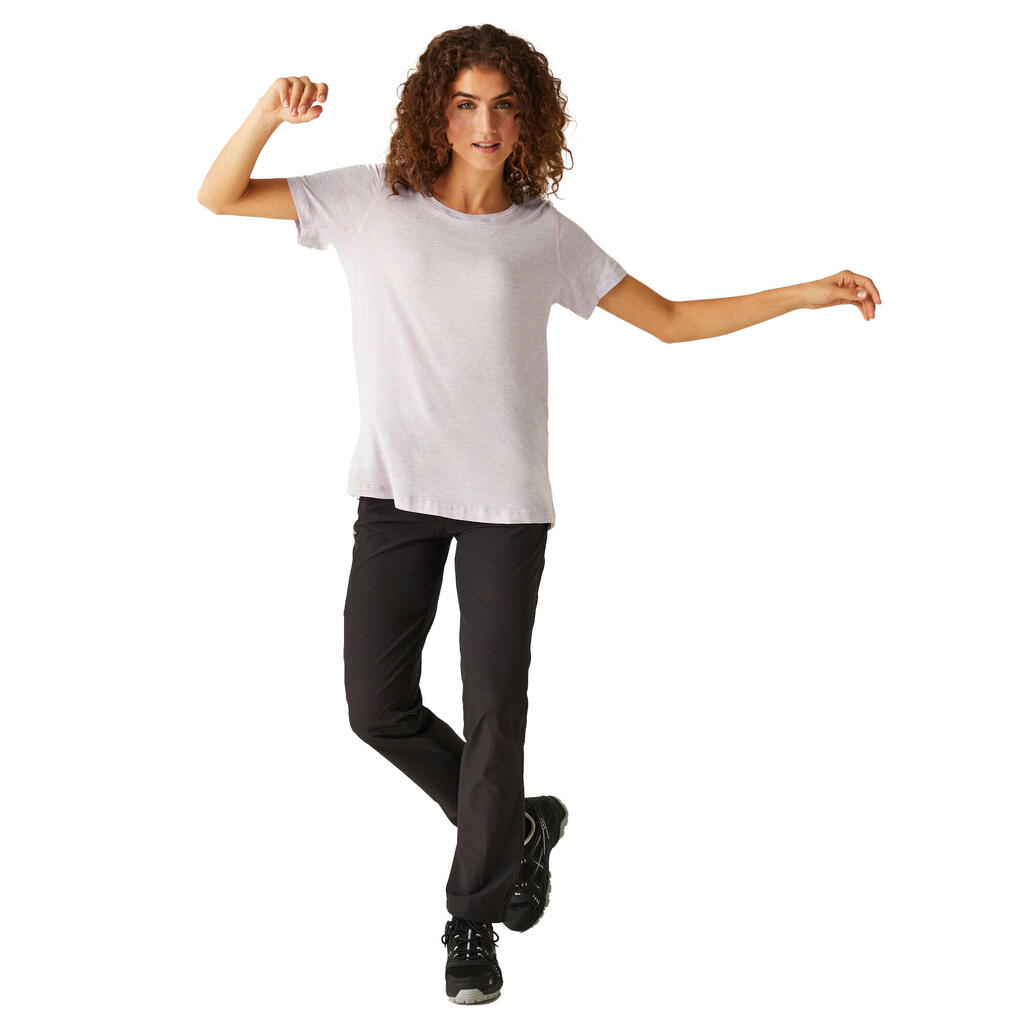 Womens/Ladies Ballyton TShirt (Lilac Frost)