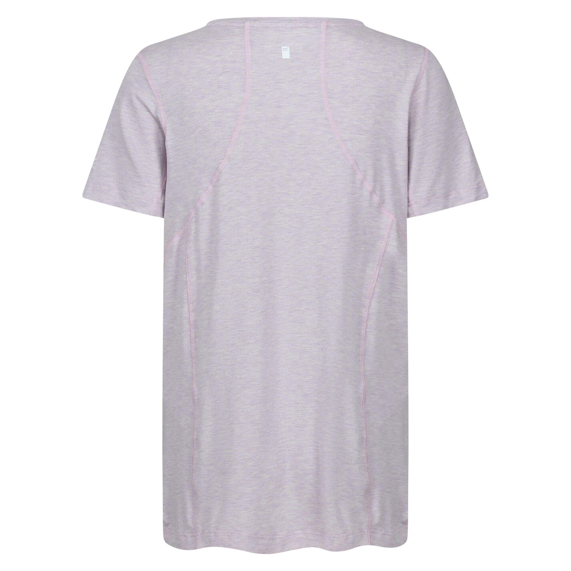 Tshirt BALLYTON Femme (Lilas Pâle) 2/5