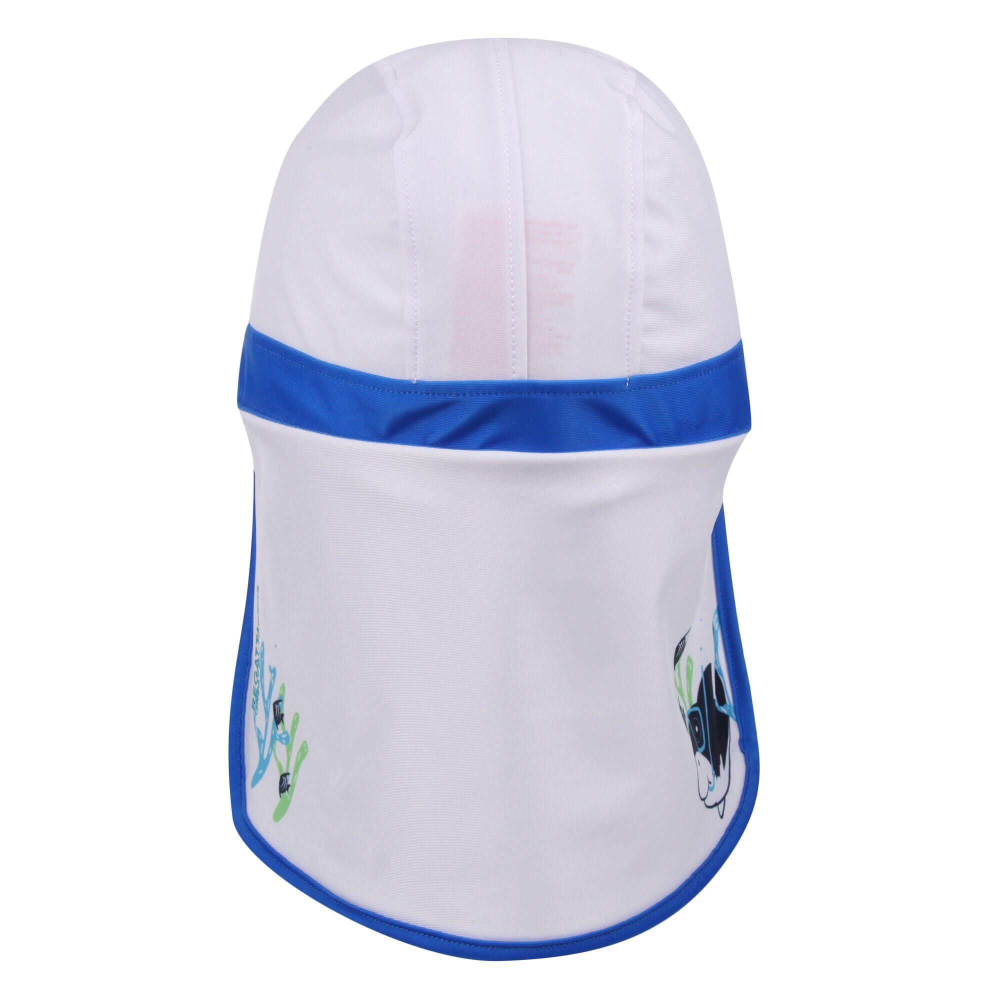Childrens/Kids Protect II Bubbles The Shark Cap (Hawaiian Blue) 2/4