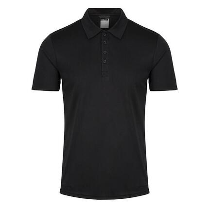Poloshirt für Herren Schwarz