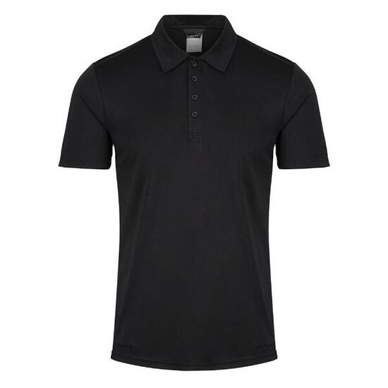 Poloshirt für Herren Schwarz